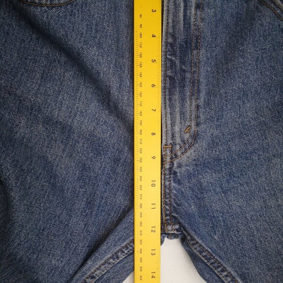Levi's 516 Men's Size 36/30 Medium Wash Straight Legs Blue Jeans - Picture 10 of 11